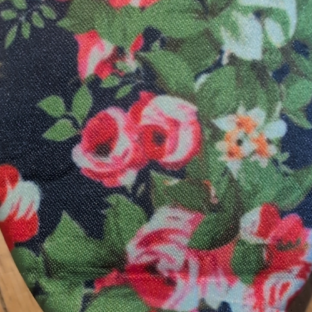 Serra Floral Print Women's Flats - Picture 3 of 5